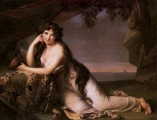 eisabeth Vige-Lebrun Lady Hamilton as Ariadne China oil painting art